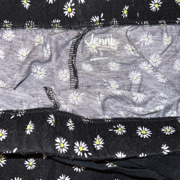 Black leggings with drawstrings - Picture 2 of 3